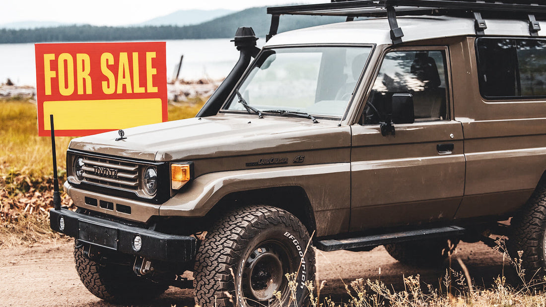 For Sale - 1992 Land Cruiser 70 Series Troopy - Left Hand Drive
