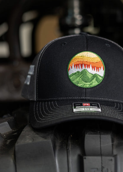 Black and Grey Logo Hat