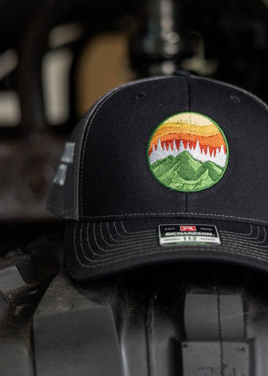 Black and Grey Logo Hat