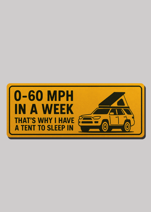 0-60 MPH SlowRunner