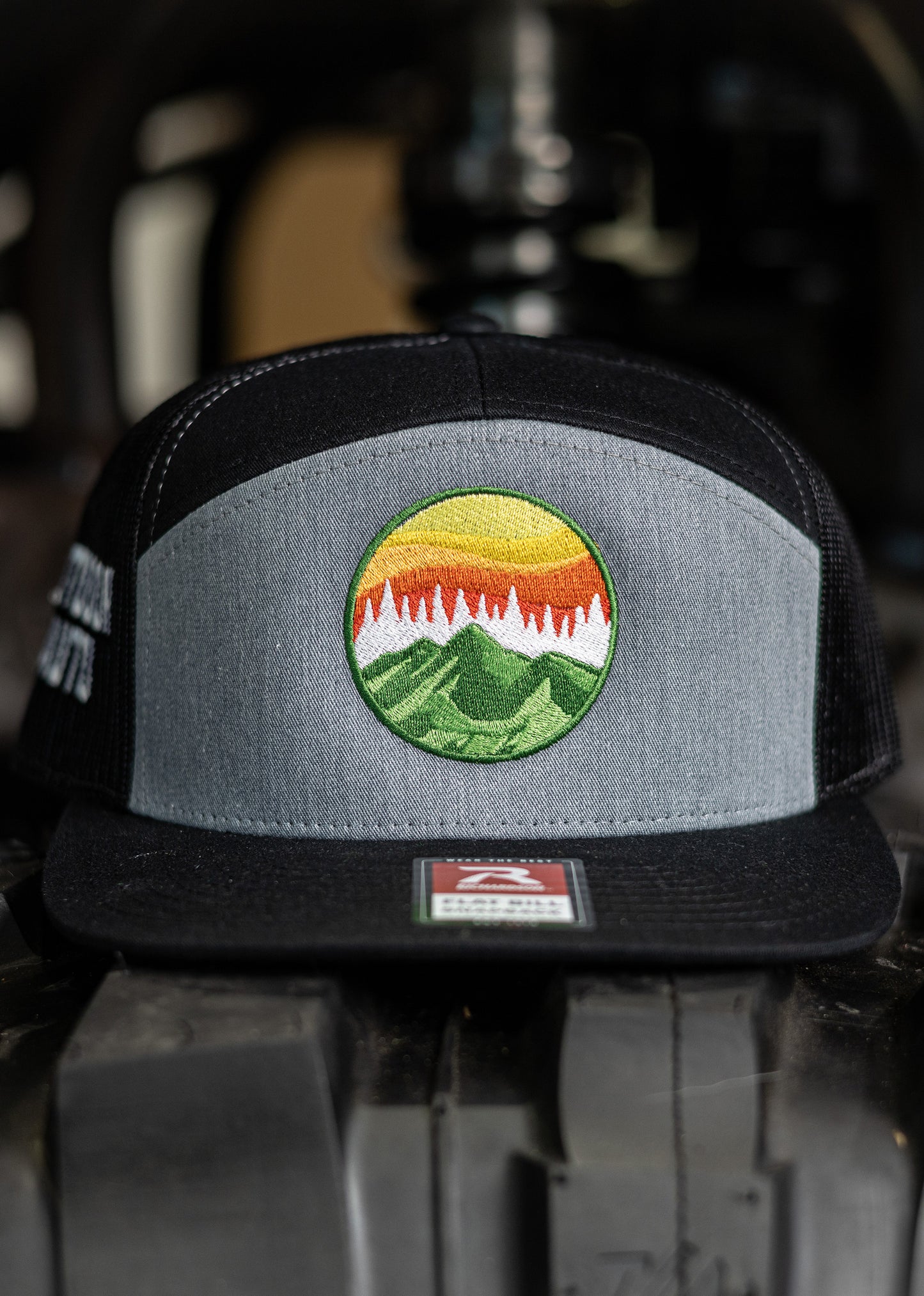 Black and Grey Logo Hat