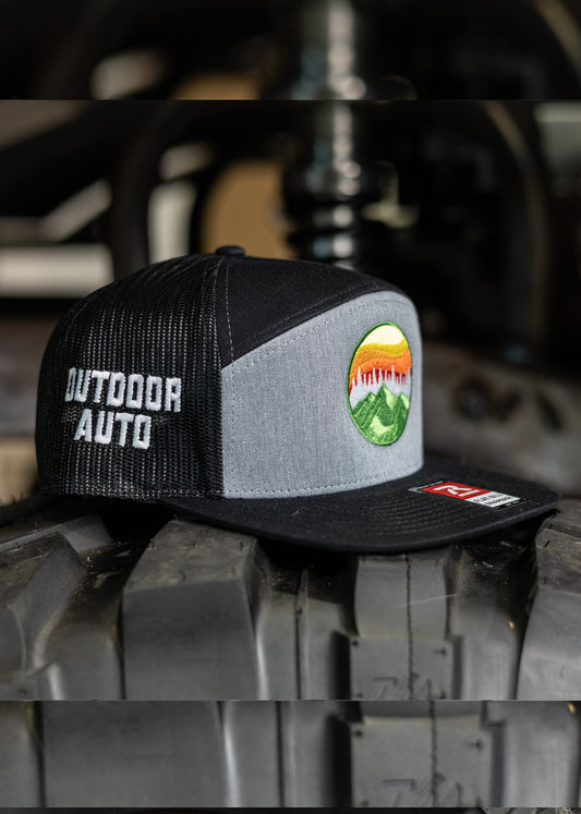 Black and Grey Logo Hat
