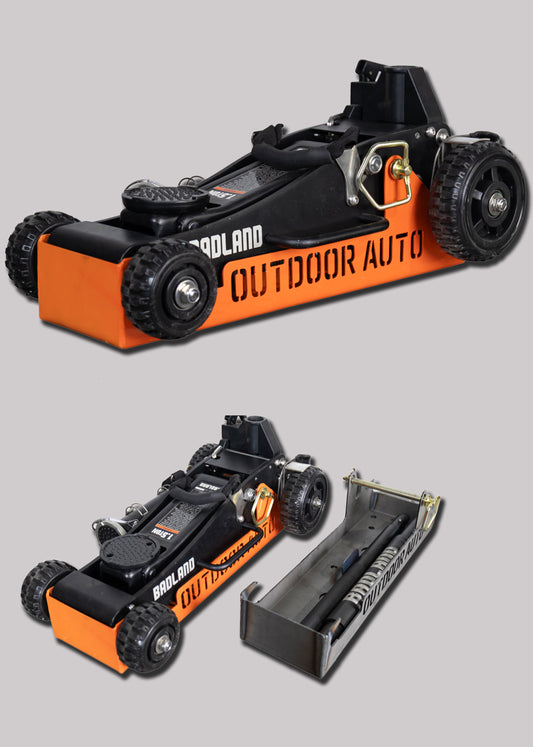 Off-Road Jack Mount for Harbor Freight Badlands 1.5 Ton Jack - Lockable