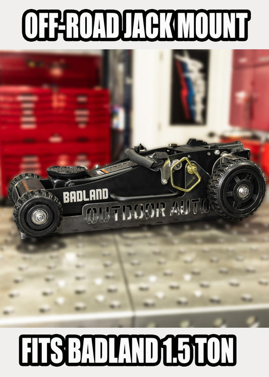Off-Road Jack Mount for Harbor Freight Badlands 1.5 Ton Jack