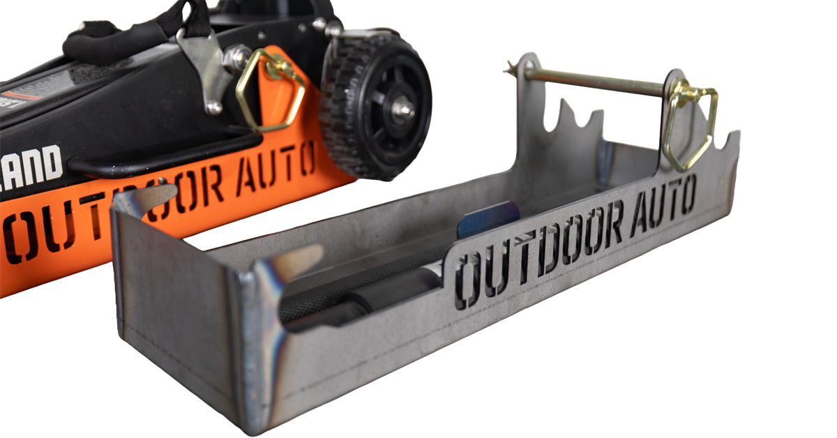 Off-Road Jack Mount for Harbor Freight Badlands 1.5 Ton Jack - Lockable