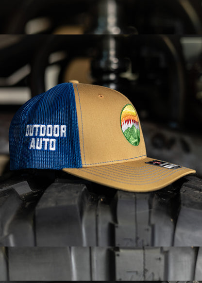 Biscuit and True Blue Logo Trucker Hat